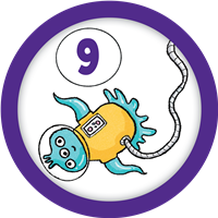 Badge 9 Badge